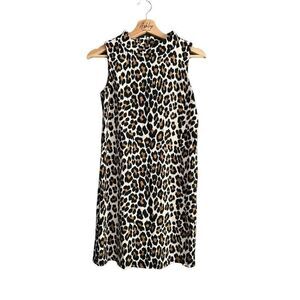 Jude Connally Cheetah Print Dress XS EUC
